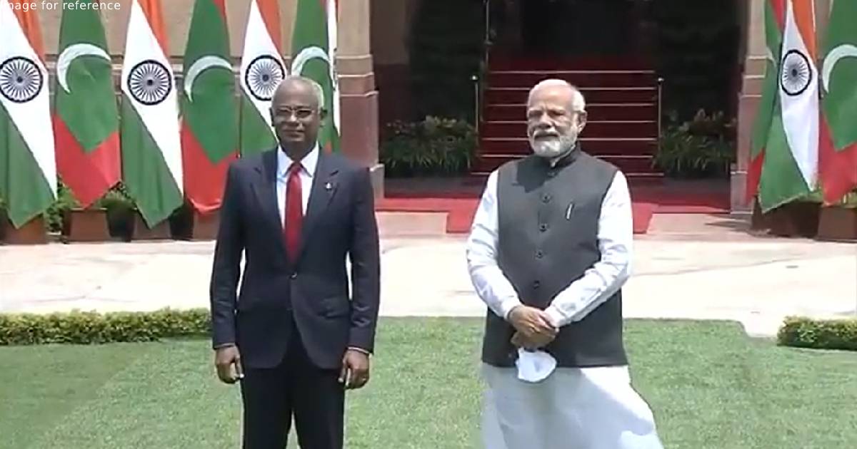 Maldives President meets PM Modi in New Delhi